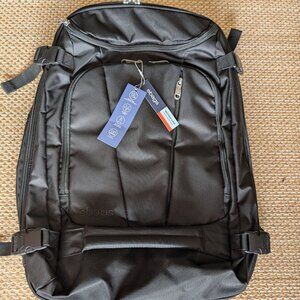 eBags Mother Lode Travel Backpack Solid Black 17754-1817 NWT